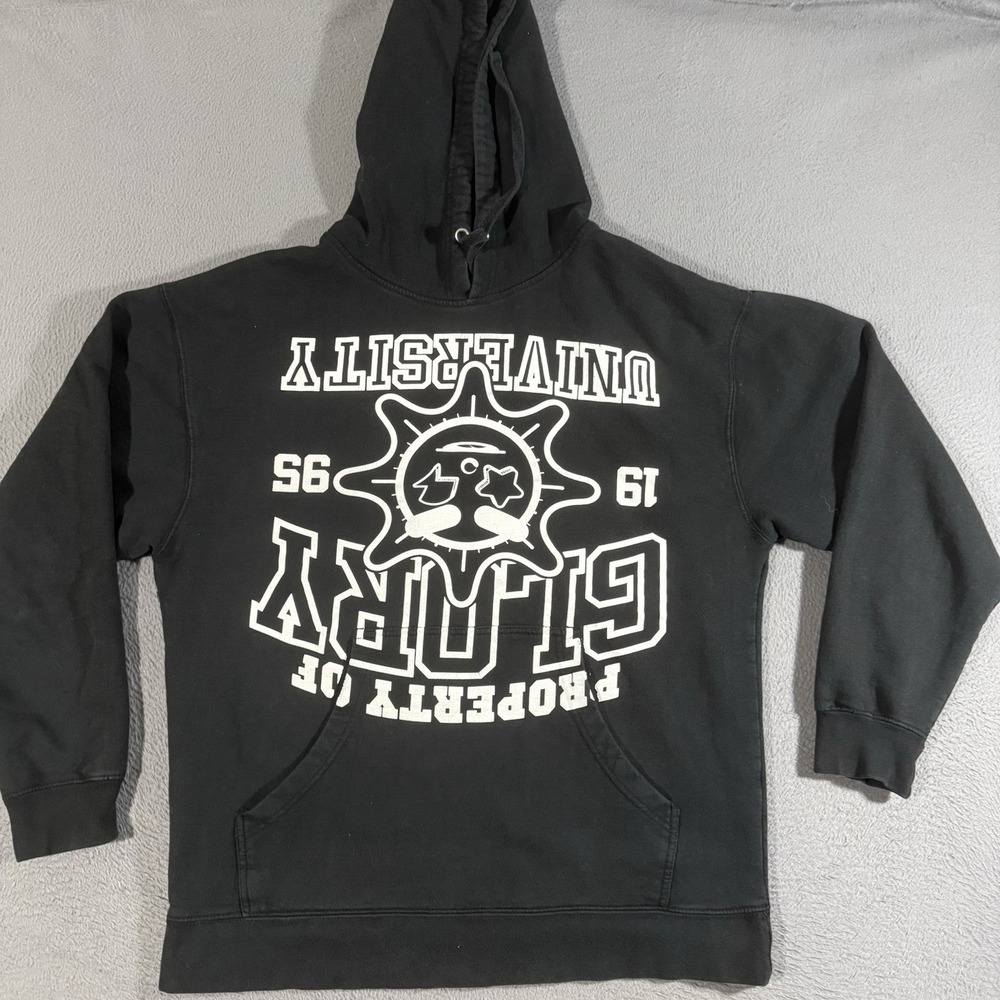 GloGang Hoodie Property of Glory University‎ Pullover Fleece Mens Large Graphic